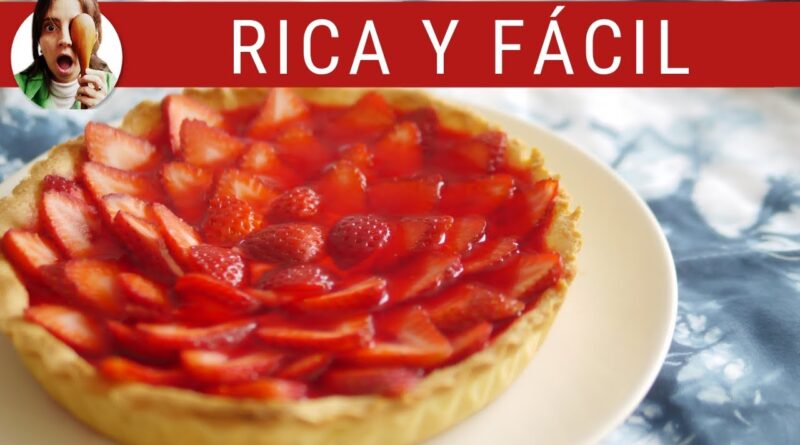 receta de torta de frutilla