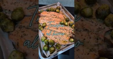 receta de trucha al horno