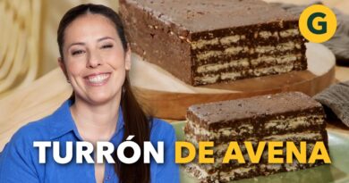 receta de turron de avena