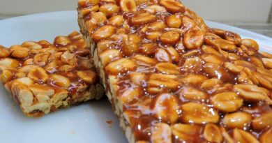 receta de turrón de maní