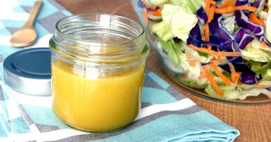 receta de vinagreta con mostaza