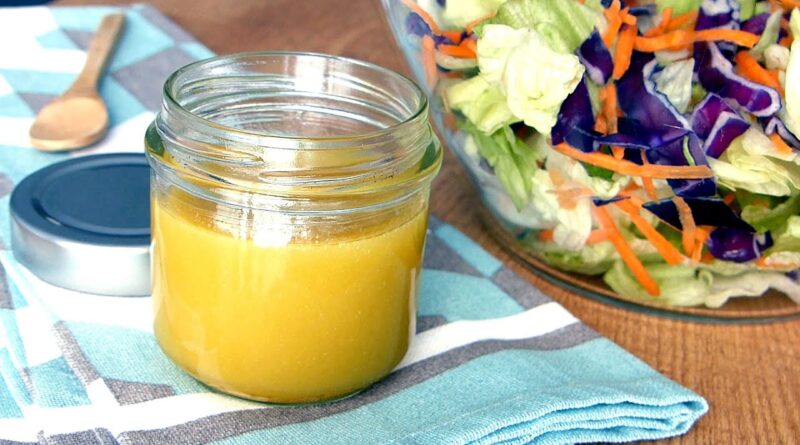receta de vinagreta con mostaza