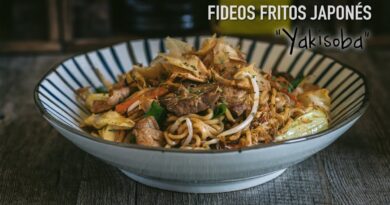 receta de yakisoba