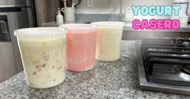 receta de yogurt con frutas
