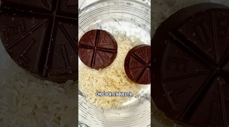 receta de arroz con chocolate