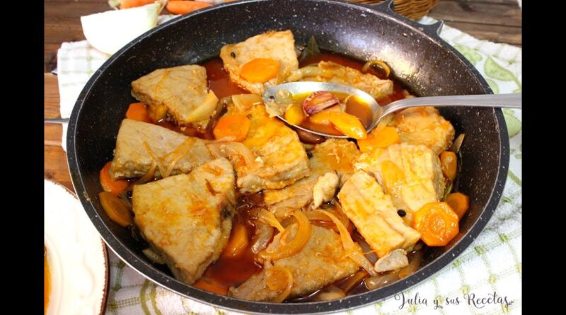 receta de atun en escabeche