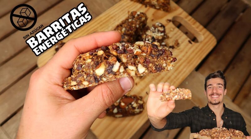 receta de barritas energeticas