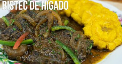 receta de bistec de higado