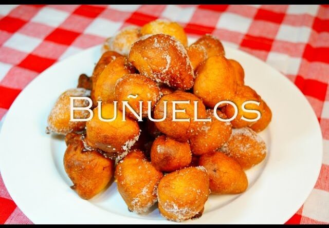 receta de buñuelos dulces fritos