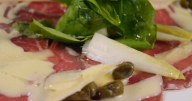 receta de carpaccio de lomito