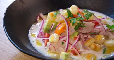 receta de ceviche con leche