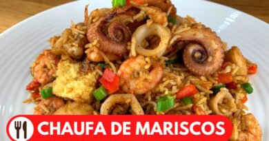 receta de chaufa de mariscos