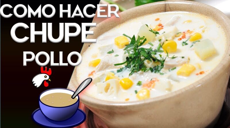 receta de chupe de pollo