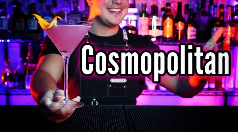 receta de cosmopolitan