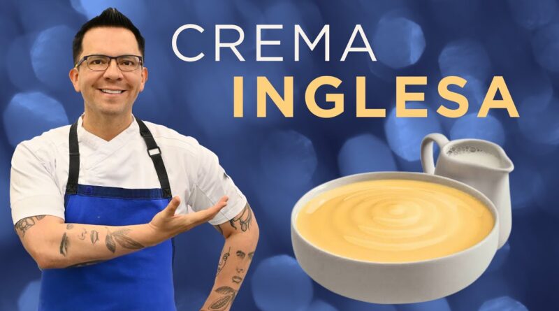 receta de crema inglesa