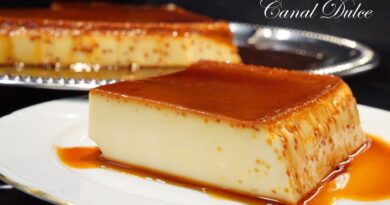 receta de flan de leche