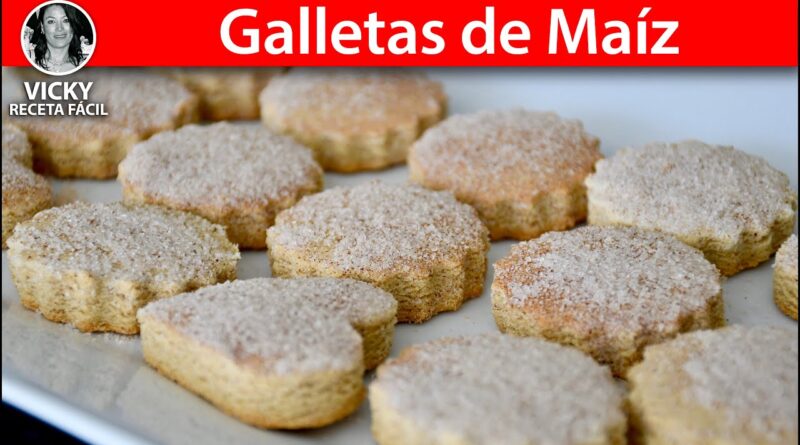 receta de galletas de maiz