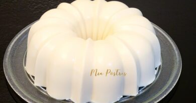 receta de gelatina de coco