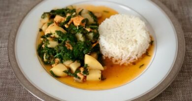 receta de guiso de espinaca