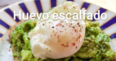receta de huevos pochados
