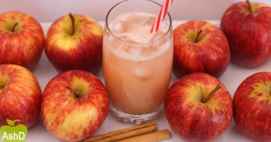 receta de jugo de manzana