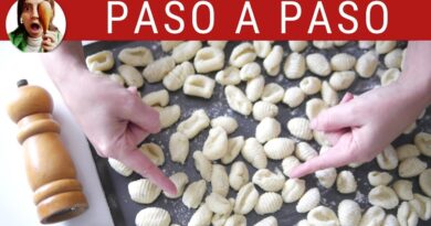 receta de los ñoquis