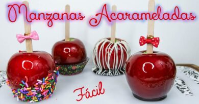 receta de manzanas confitadas