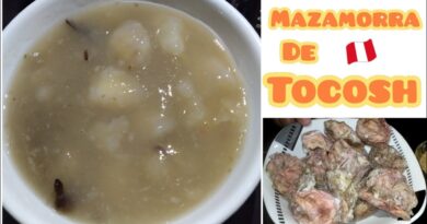 receta de mazamorra de tocosh