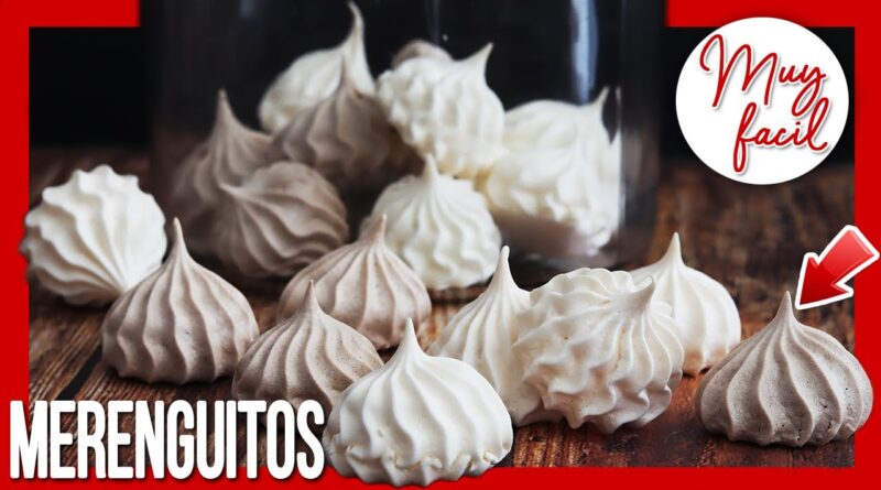 receta de merengues al horno