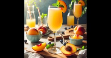 receta de mimosa de durazno