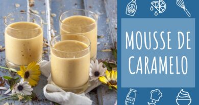 receta de mousse de caramelo