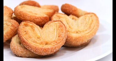 receta de orejas de hojaldre