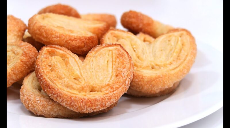 receta de orejas de hojaldre