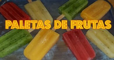 receta de paletas artesanales