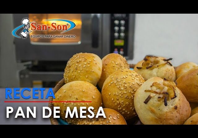 receta de pan de mesa