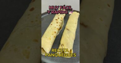 receta de panqueques 3 huevos