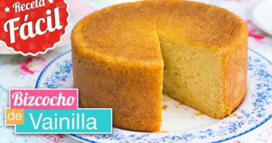 receta de pastel de vainilla