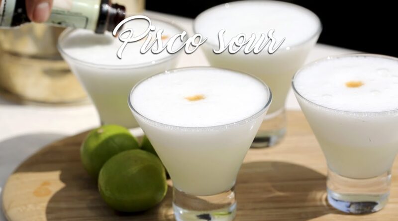 receta de pisco