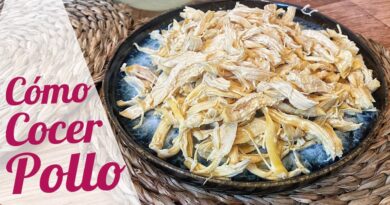 receta de pollo deshilachado