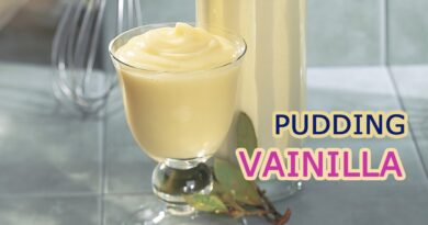 receta de pudin de vainilla