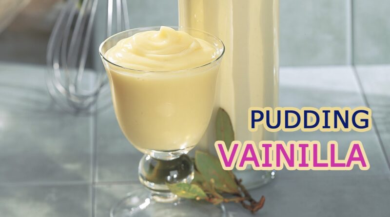 receta de pudin de vainilla