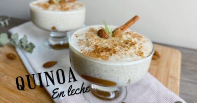 receta de quinoa con leche