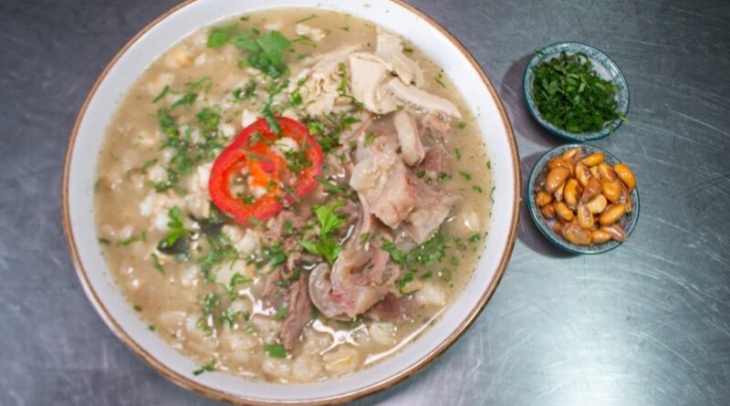 receta de sopa de patasca