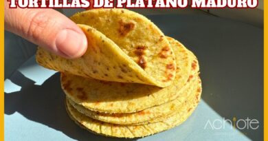 receta de tortilla de platano