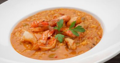 receta de arroz con langostinos