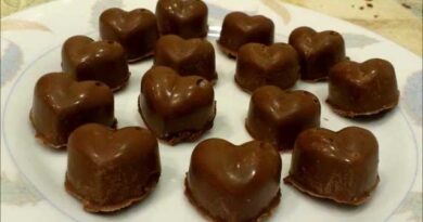 receta de bombones