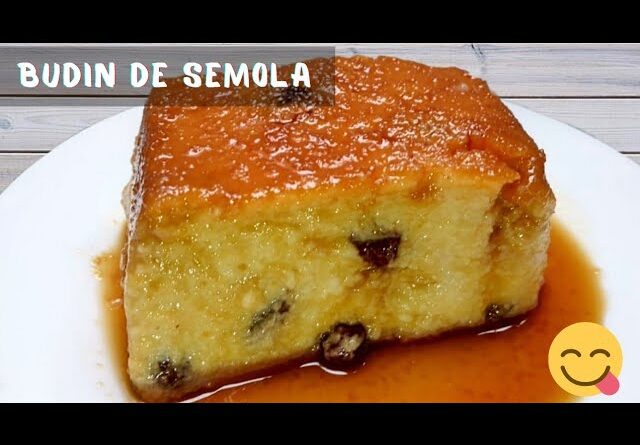 receta de budin de semola
