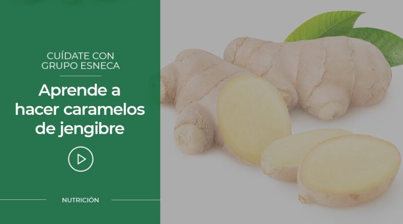 receta de caramelos de jengibre