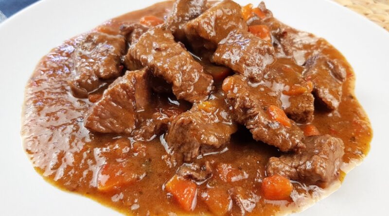 receta de carne en salsa
