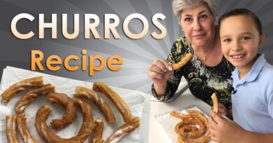 receta de churros en ingles